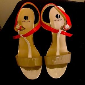 Jessica 4” Colour Block Heels